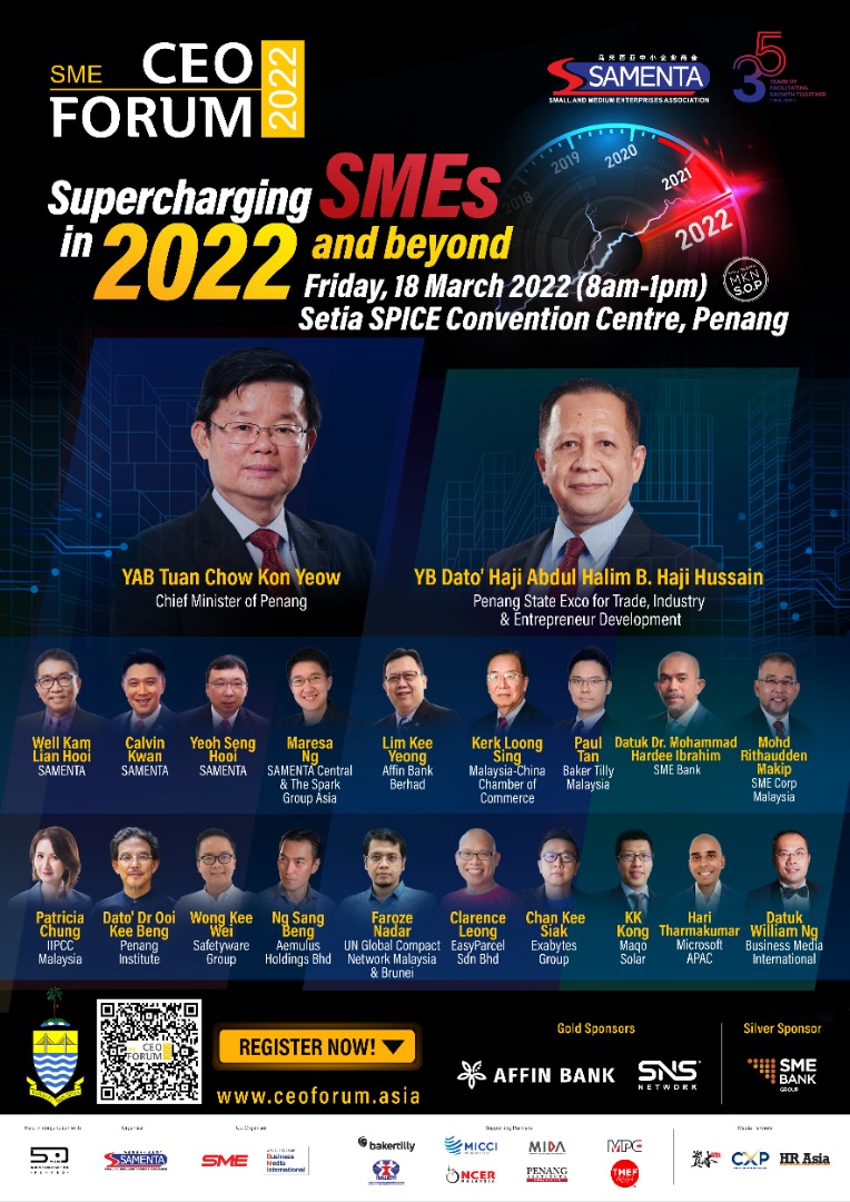 SME CEO Forum 2022 MIDA Malaysian Investment Development Authority