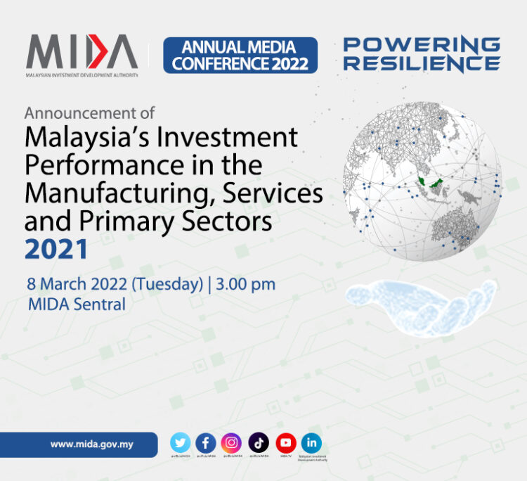 MIDA ANNUAL MEDIA CONFERENCE ON THE ANNOUNCEMENT OF MALAYSIA’S 2021 ...